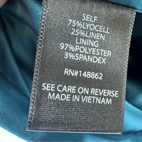 Torrid Studio Linen Blazer S 4 Single Button Casual Linen Breathable Lined NWOT - Picture 8 of 12